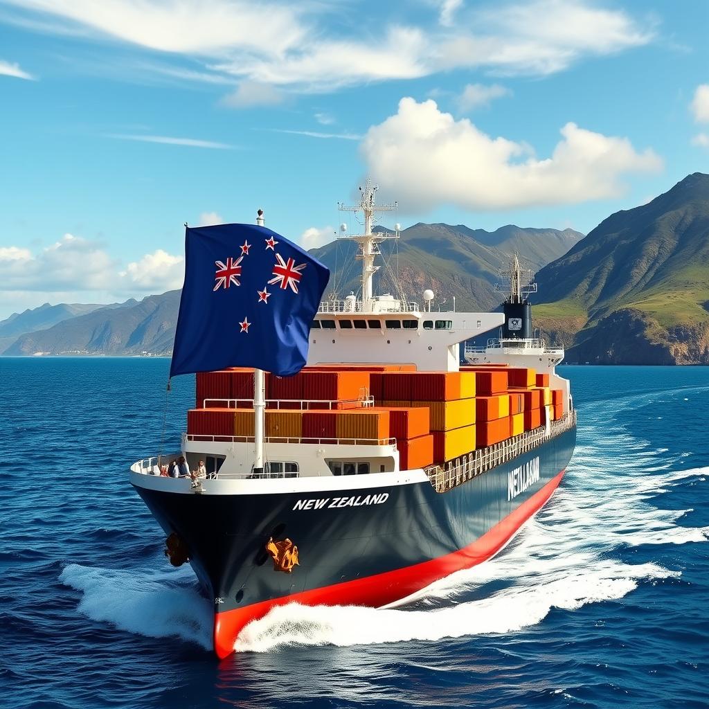 Доставка грузов из Новой Зеландии SRA «Silk Road Asia»