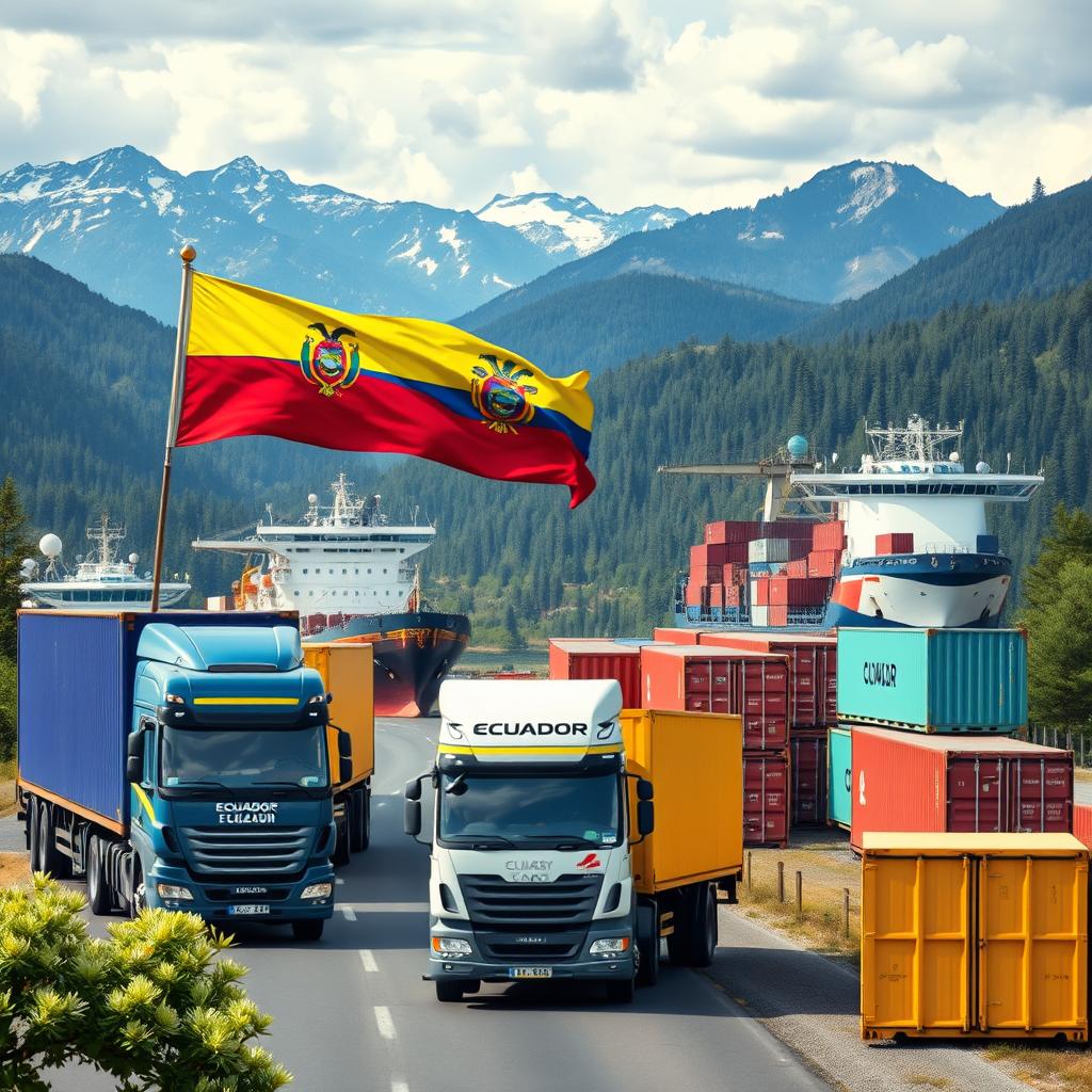 Доставка грузов из Эквадора SRA «Silk Road Asia»