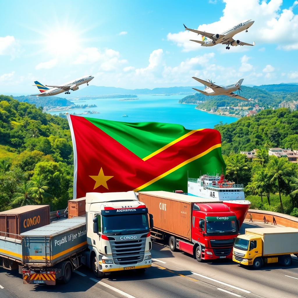 Доставка грузов из Конго SRA «Silk Road Asia»