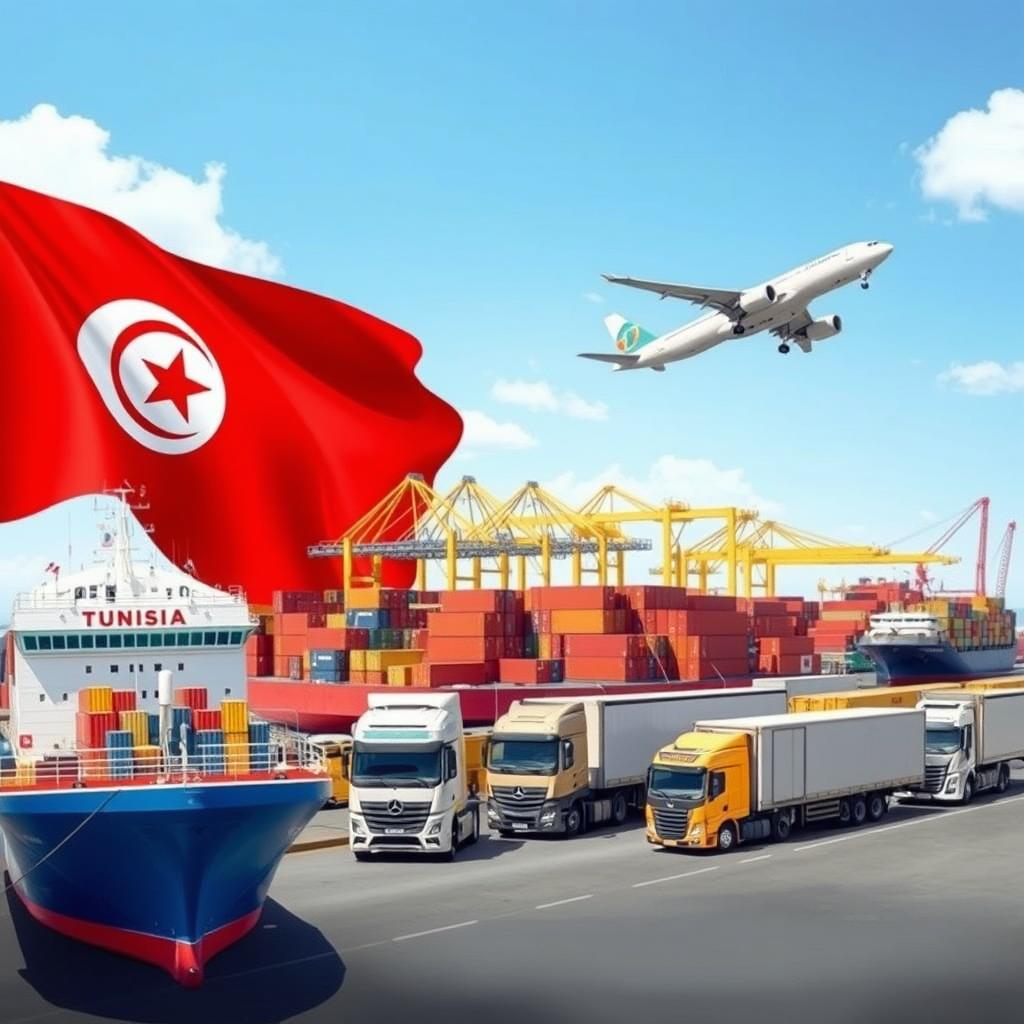 Доставка грузов из Туниса SRA «Silk Road Asia»