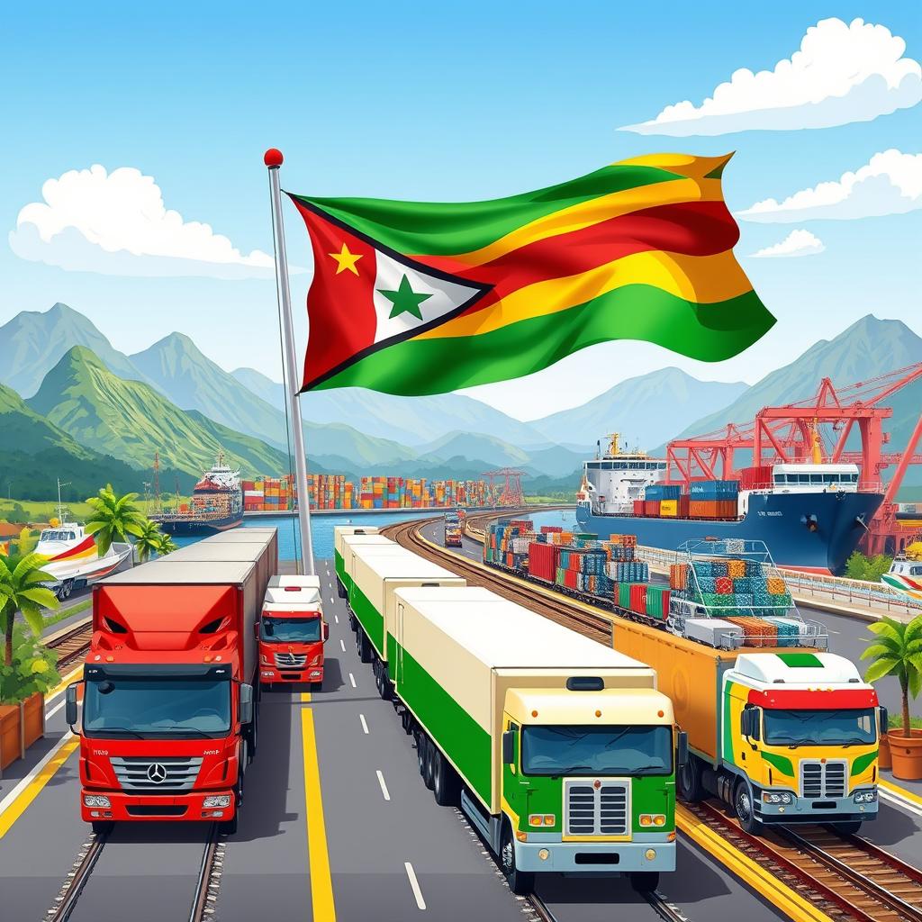 Доставка грузов из Замбии SRA «Silk Road Asia»