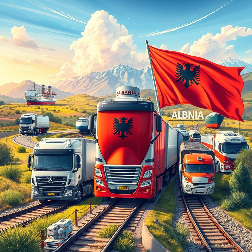 Доставка грузов из Албании SRA «Silk Road Asia»