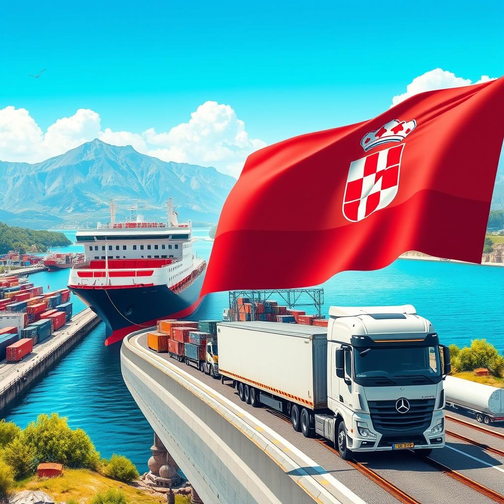 Доставка грузов из Хорватии SRA «Silk Road Asia»