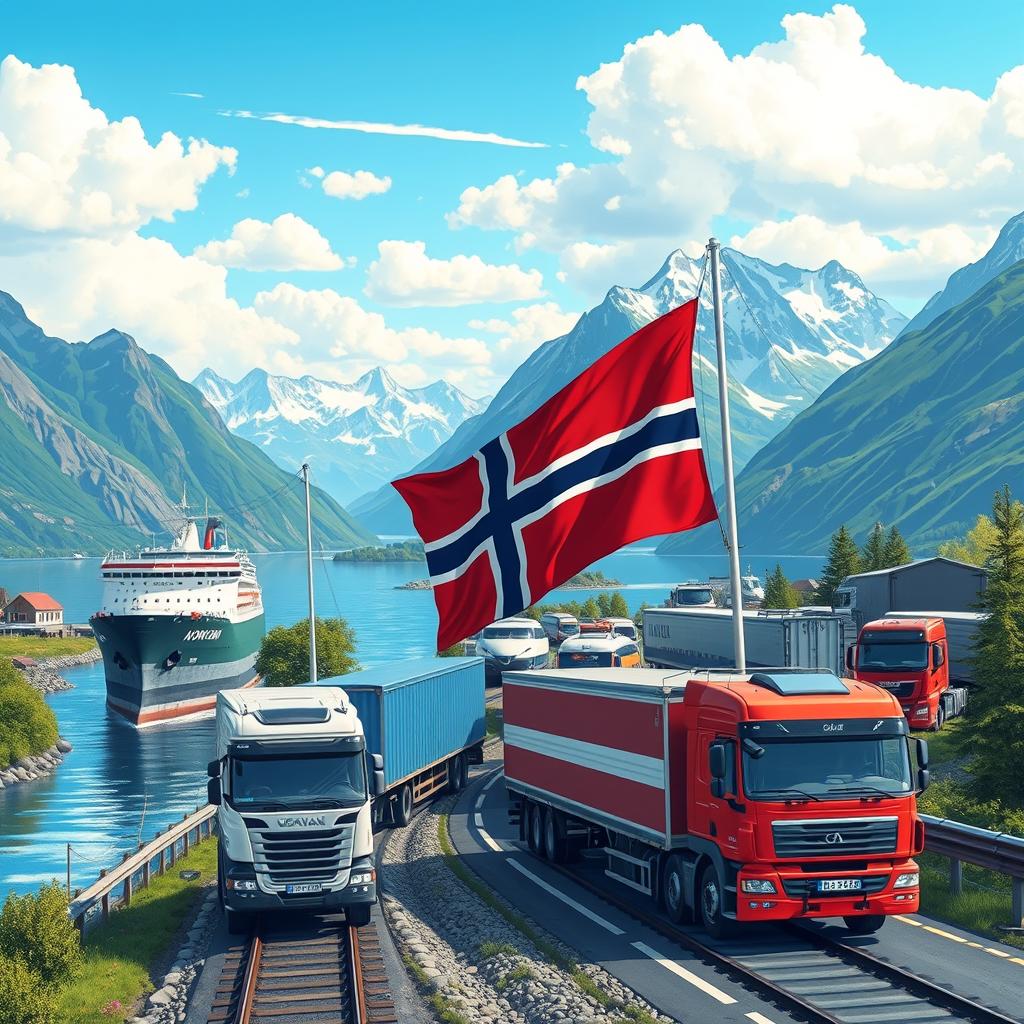 Доставка грузов из Норвегии SRA «Silk Road Asia»