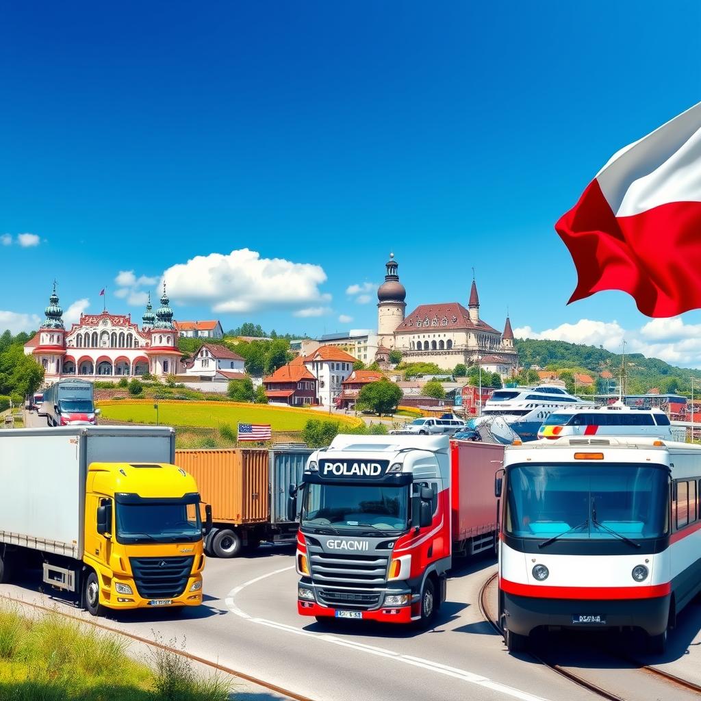 Доставка грузов из Польши SRA «Silk Road Asia»