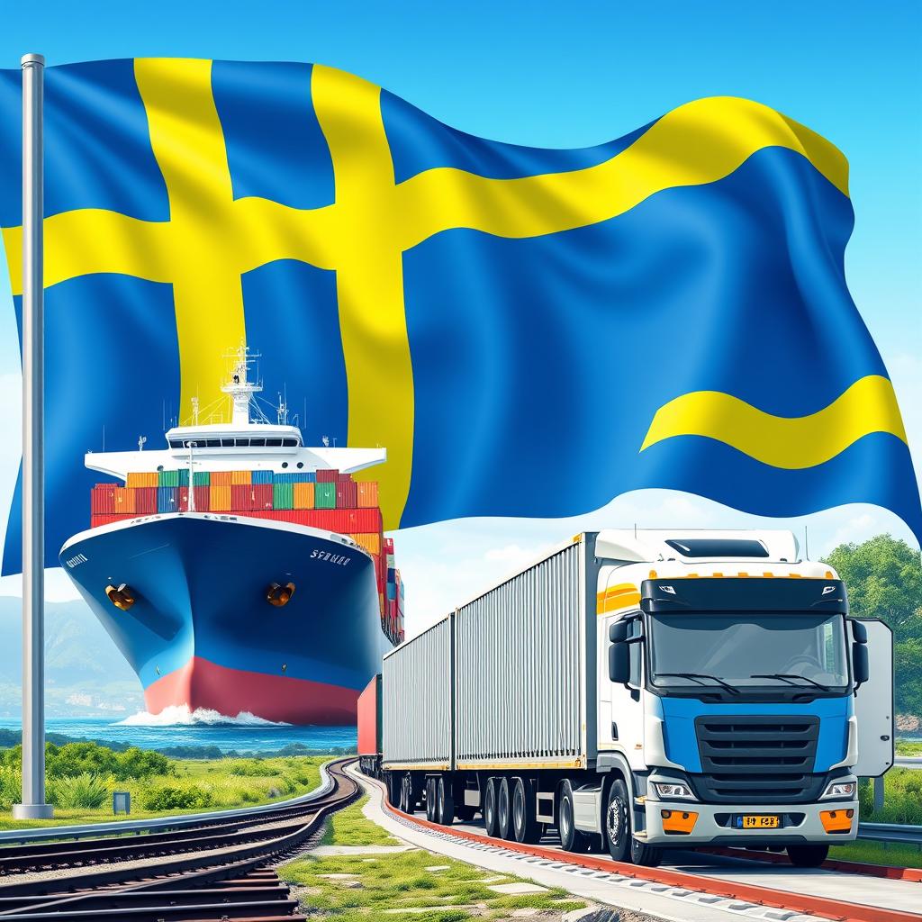 Доставка грузов из Швеции SRA «Silk Road Asia»